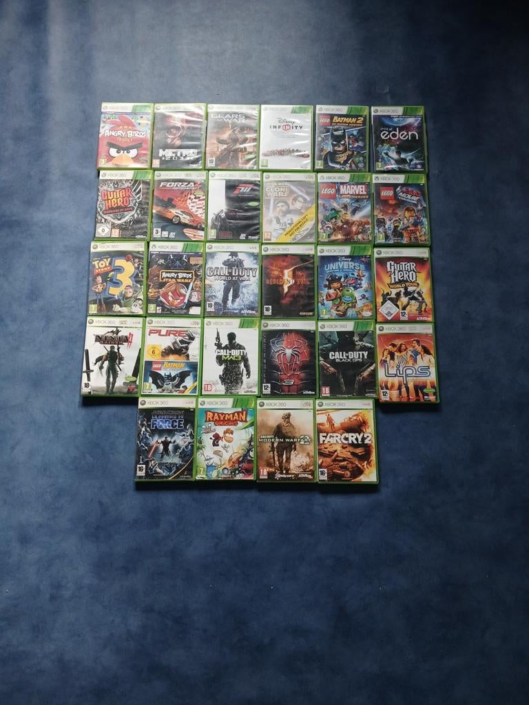 Xbox One 360-gamebundel (28 games), Ophalen, Zo goed als nieuw, Overige typen, Foil