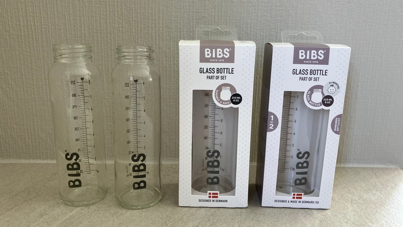 BIBS glazen flessen, Kinderen en Baby's, Ophalen, Nieuw, BPA-vrij, Babyfles