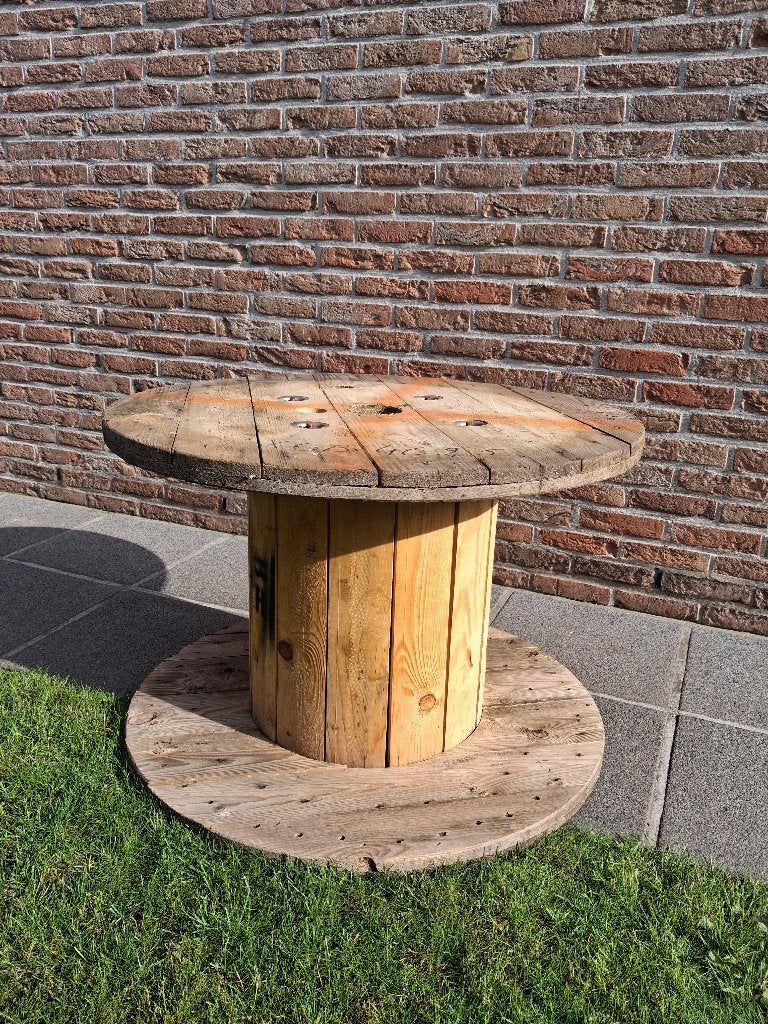 Houten haspel/bobijn, Ophalen