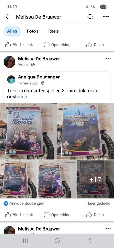 À vendre : 17 jeux vidéo (3€ chacun), Tickets & Billets
