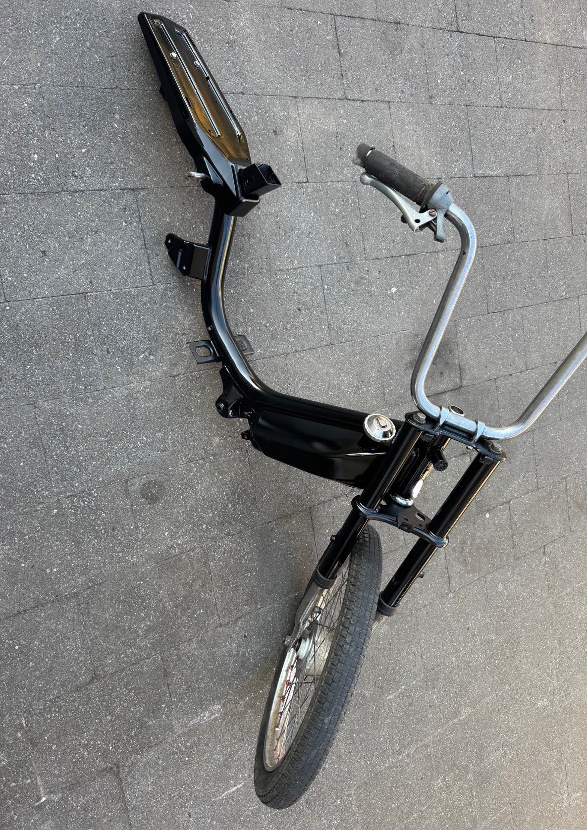 Cadre Honda Camino avec papiers, Vélos & Vélomoteurs, Pièces de cyclomoteur | Général, Enlèvement, Cadre