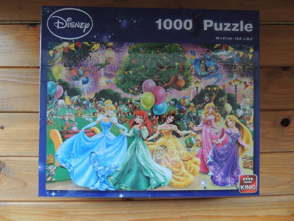 Puzzle 1000 pièces - Disney - Feux d'artifice, Enlèvement, Puzzle
