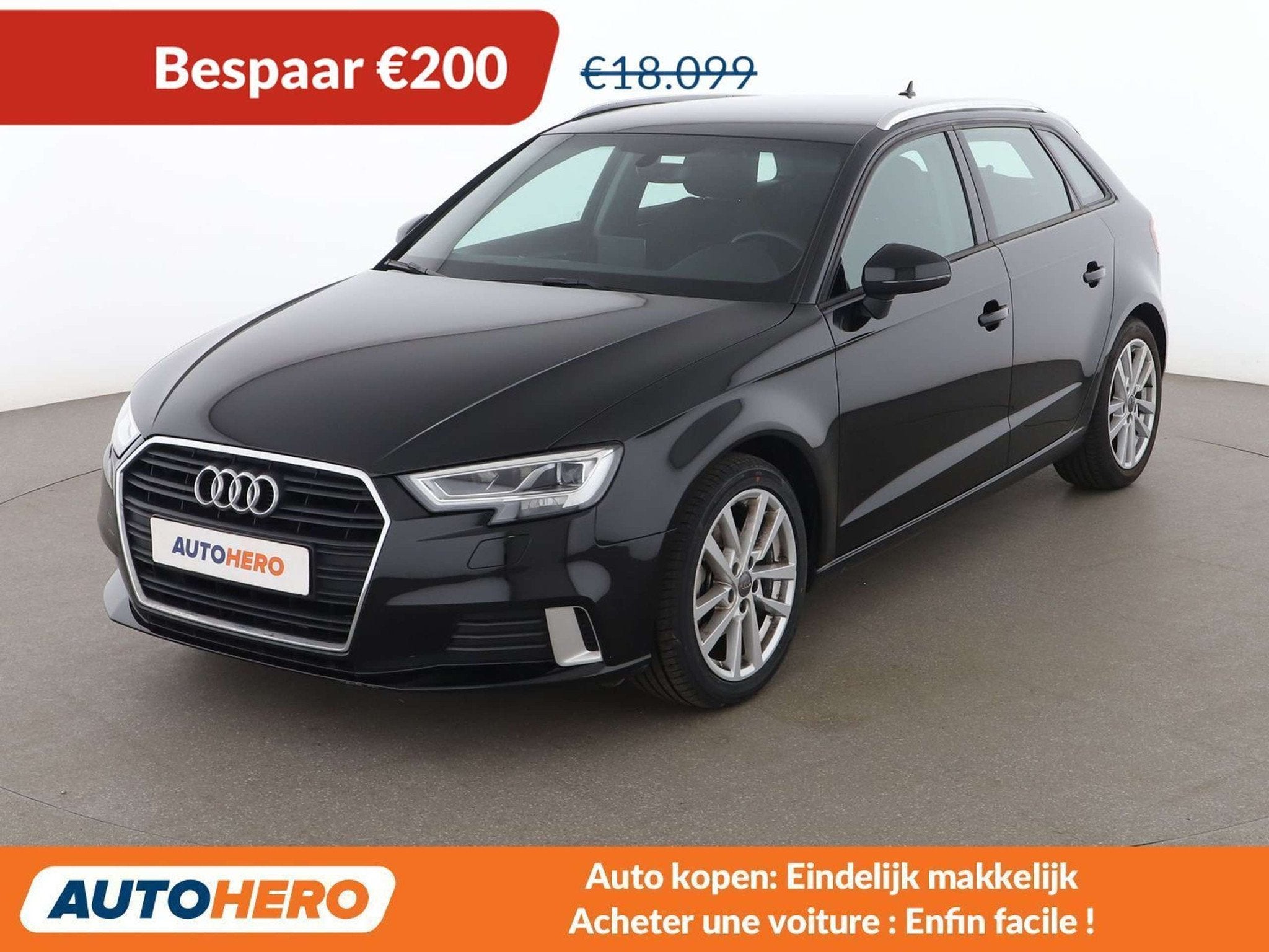 Audi A3 30 TFSI Sport (année de construction 2018), Autos, Audi, Achat, 1280 kg, Euro 6, Éclairage LED