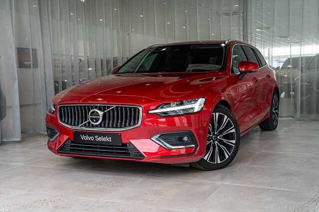 Volvo V60 Plus Bright B3 mild hybrid Essence, Rouge, Achat, Euro 6, Cruise Control