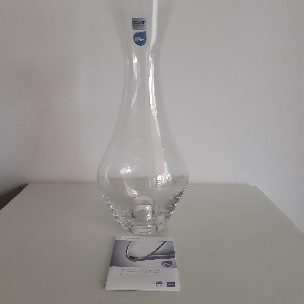 SCHOTT ZWIESEL Decanteerkaraf Model: "Audience" Prijs: € 20, Neuf, Uni, Verre ou Verres, Enlèvement ou Envoi