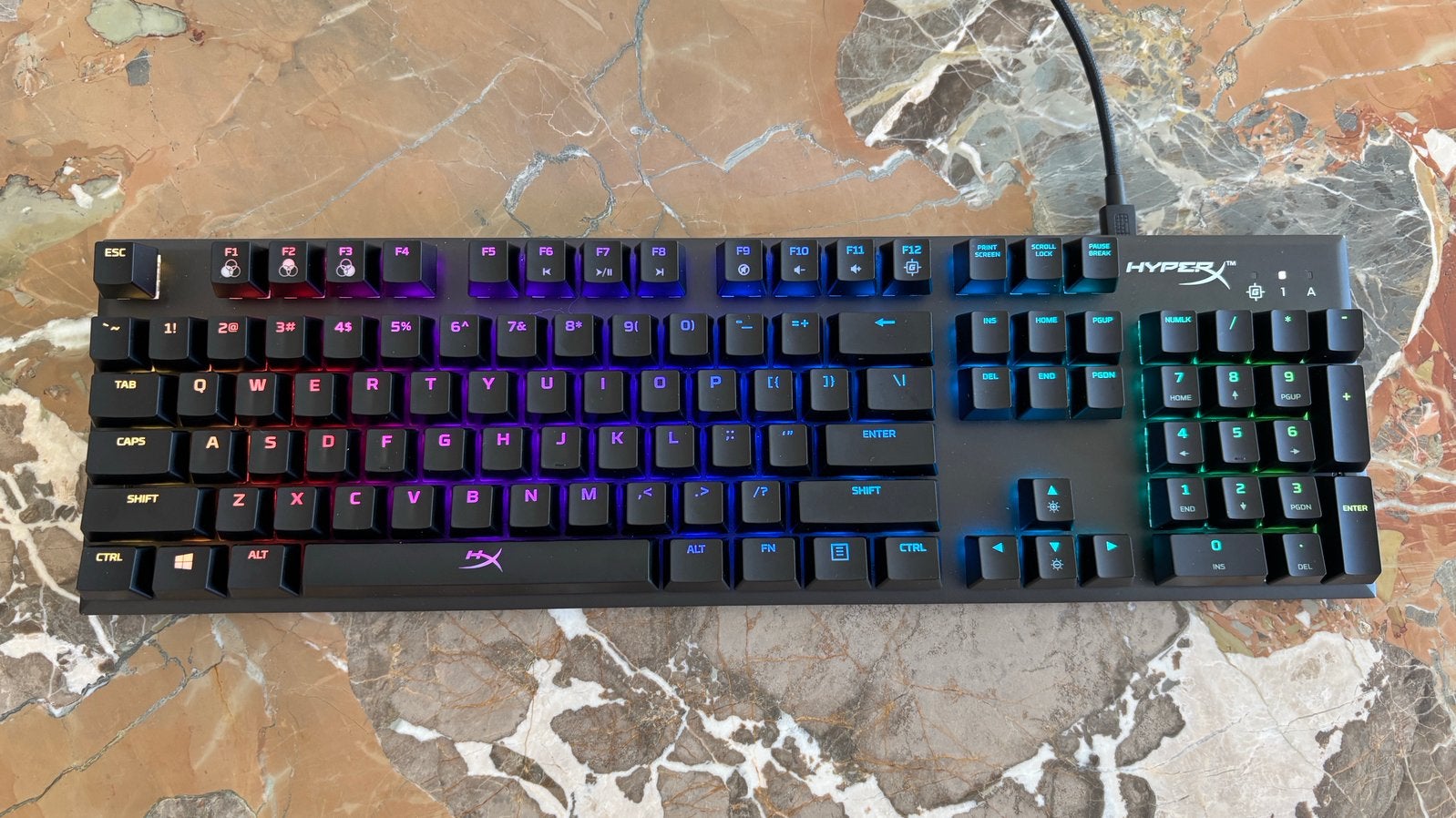 HyperX Alloy FPS RGB mechanisch gaming toetsenbord QWERTY, Computers en Software, Toetsenborden, Ophalen of Verzenden, Qwerty