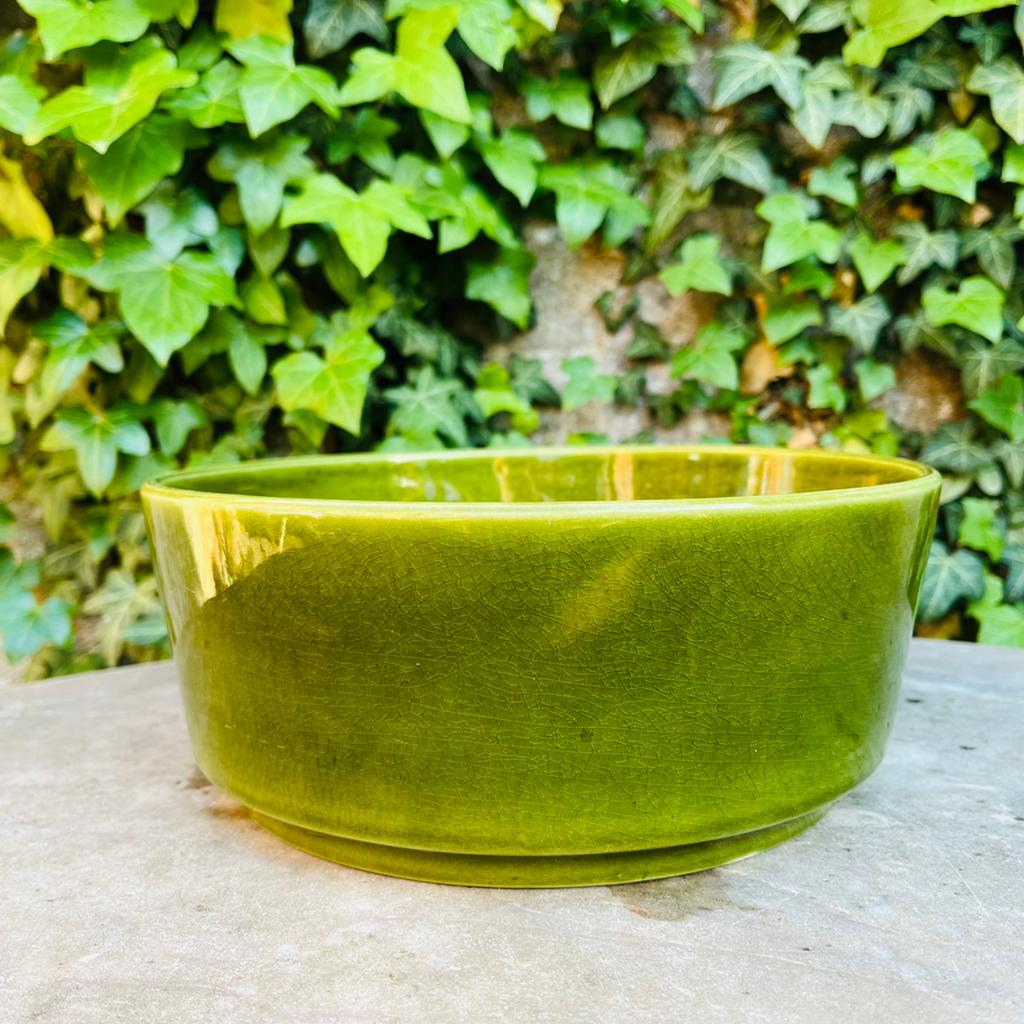Saladier vintage, Boch Cocktail (1961) vert imperial, Antiquités & Art, Enlèvement ou Envoi