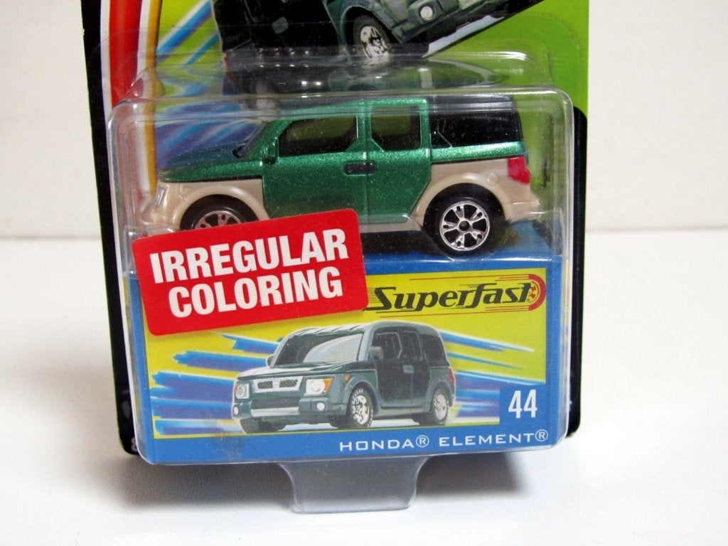 Matchbox Superfast Honda Element #44 IRREGULAR COLORING 2004, Ophalen of Verzenden, Nieuw, Auto, Matchbox
