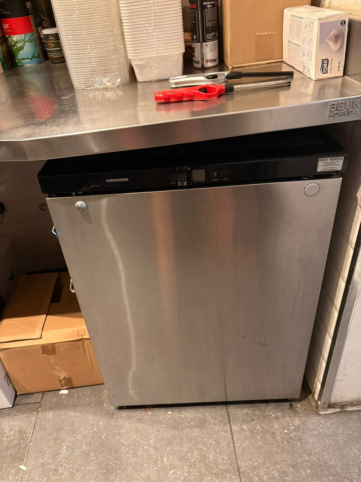 Liebherr diepvries GGUesf 1405-20, Ophalen, Zo goed als nieuw, Vrieskast