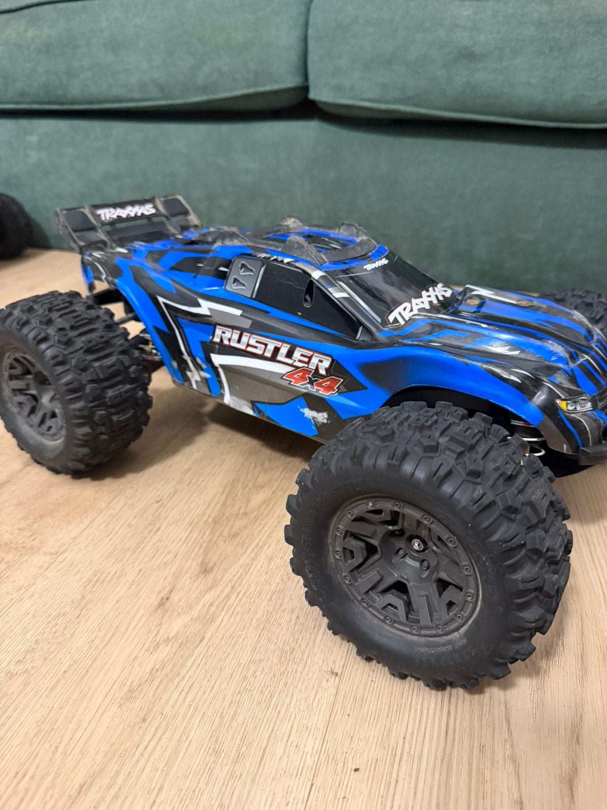 Traxxas Rustler 4x4 VXL sans balais 3S, Hobby & Loisirs créatifs, Enlèvement ou Envoi, Comme neuf