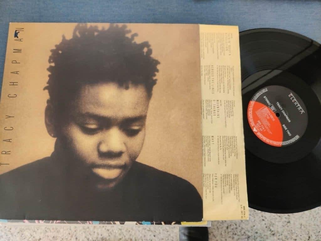 tracy chapman (elektra, binnenhoes, germany, 1988), Ophalen of Verzenden