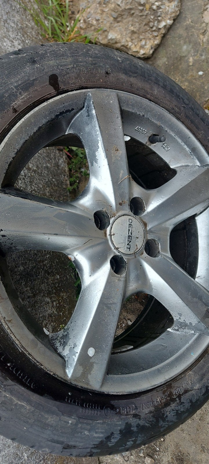 jantes dezent, Ophalen, Gebruikt, 16 inch, Banden en Velgen
