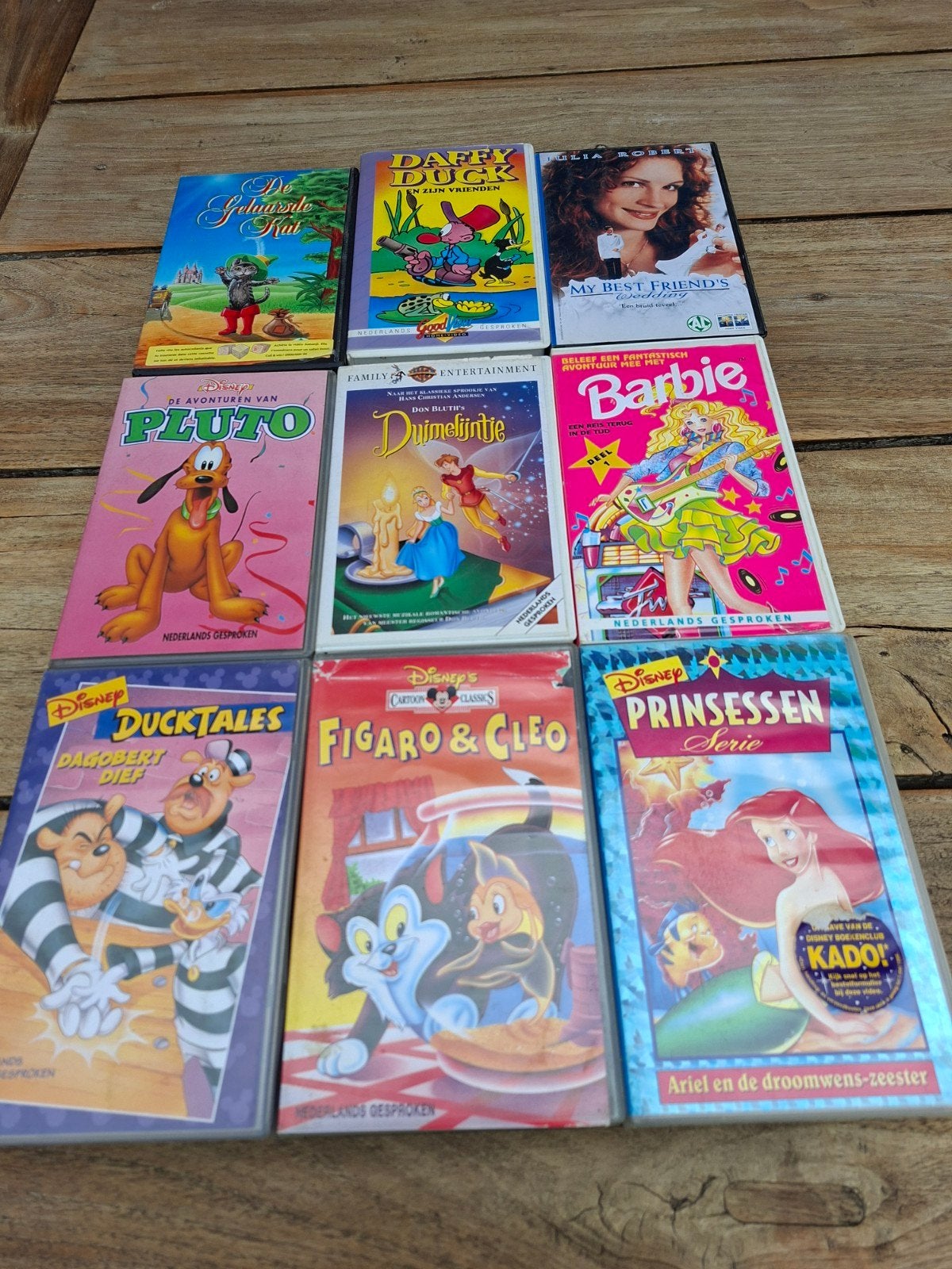 video films zo goed als nieuw 34 stuks nog 2 euro per stuk, Cd's en Dvd's, VHS | Film, Ophalen, Kinderfilm, Zo goed als nieuw