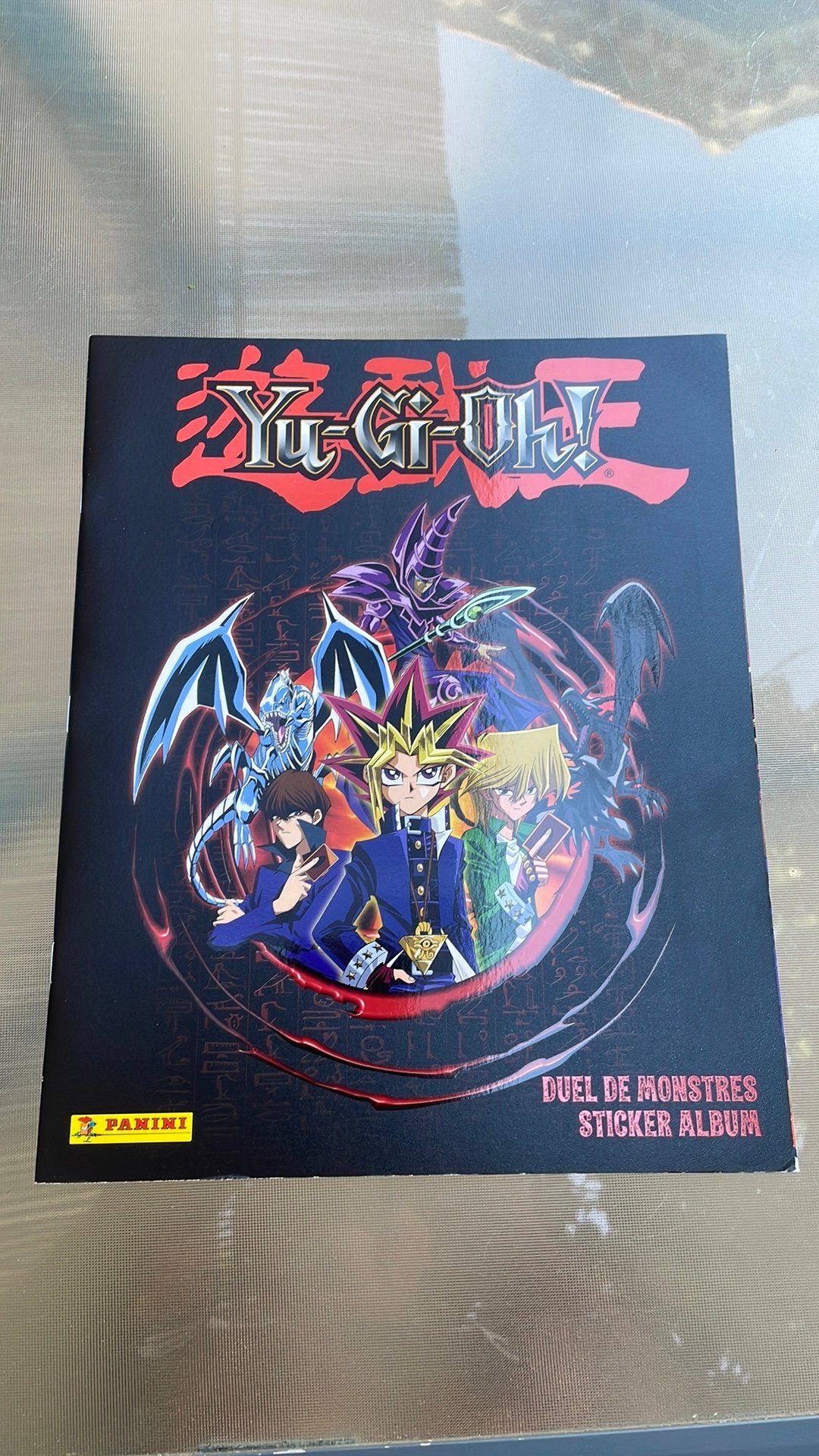 Album vierge panini yu-gi-oh ! Autocollants sticker, Enlèvement ou Envoi, Comme neuf