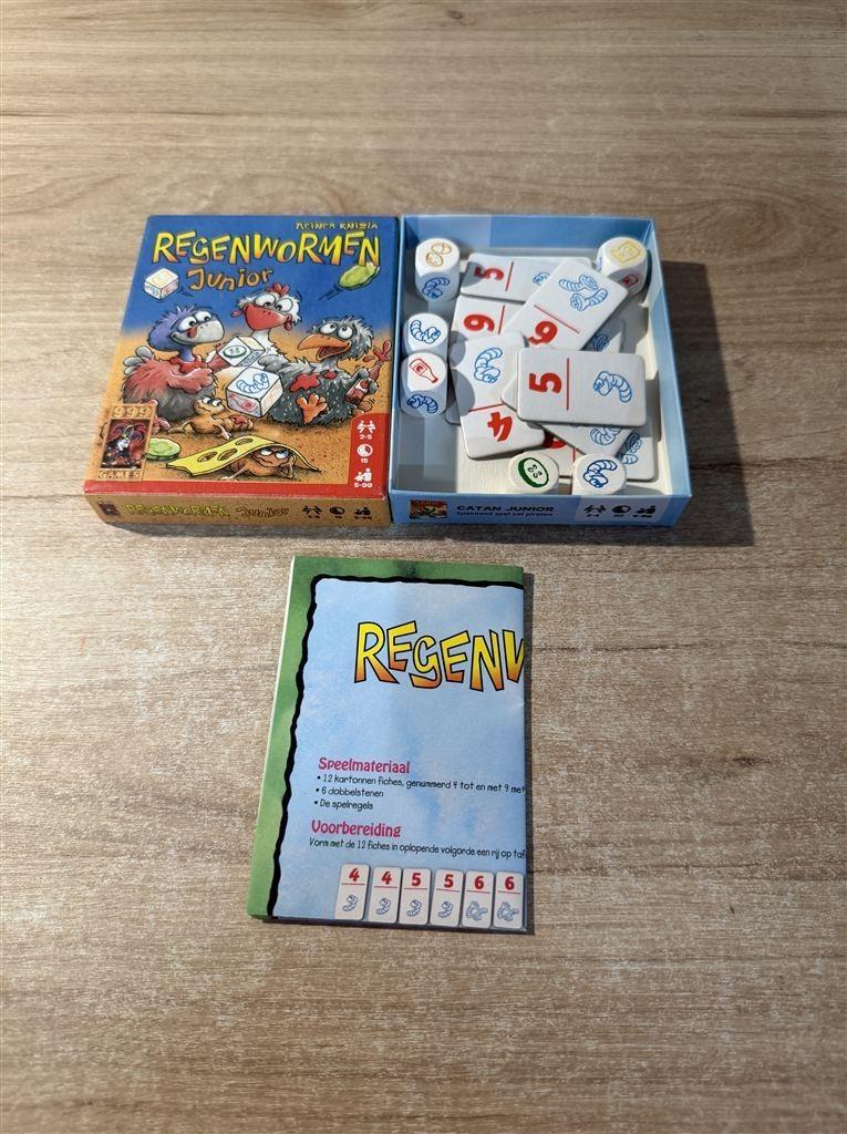 Regenwormen junior - 999 games - S7030, Ophalen of Verzenden, Zo goed als nieuw