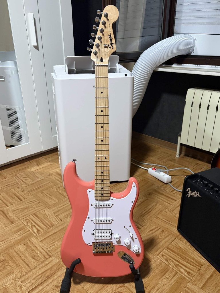Squier Sonic Stratocaster HSS, Ophalen, Zo goed als nieuw, Solid body, Fender