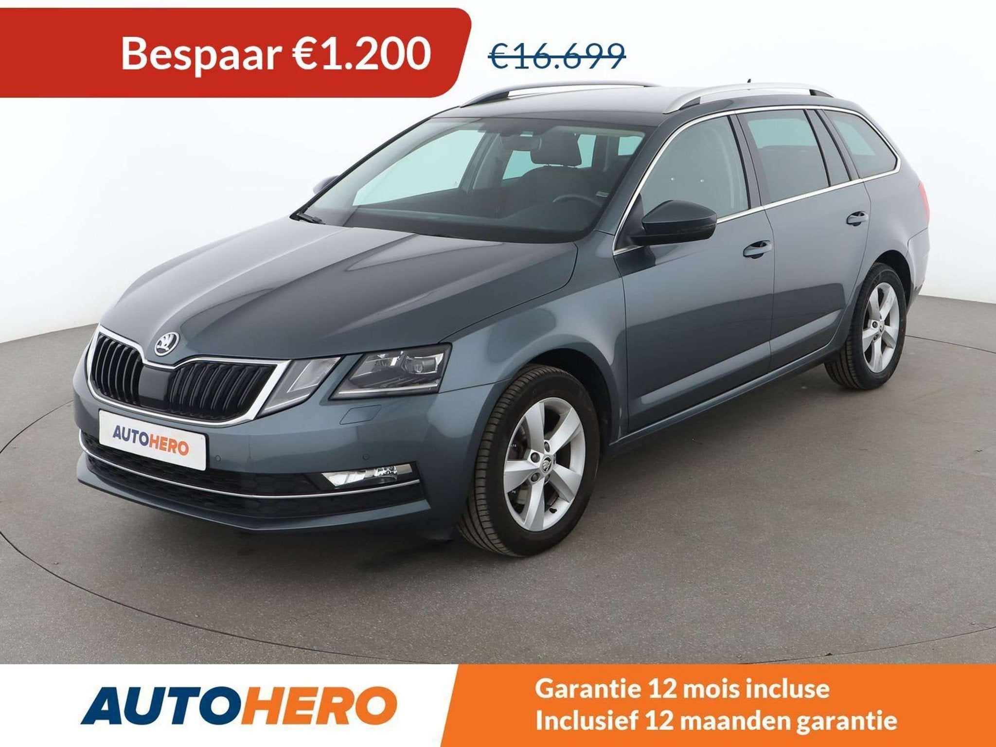 Skoda Octavia 1.5 TSI ACT Style (automatique), Autos, Argent ou Gris, Achat, Automatique, Interruption de démarrage