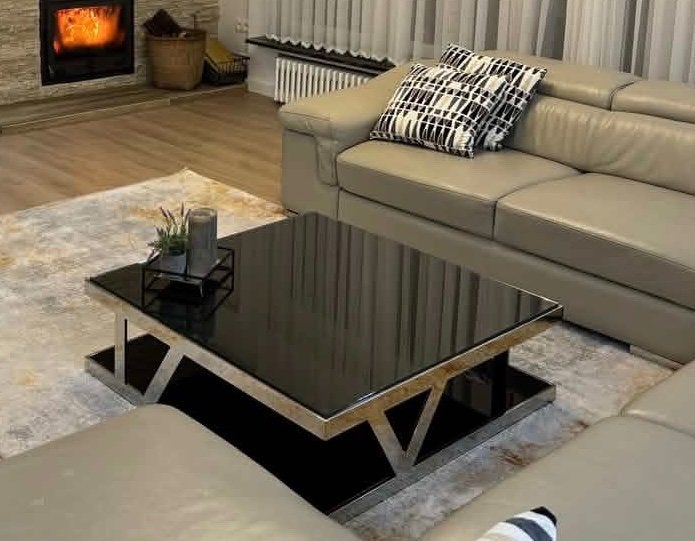 Table basse, 100 à 150 cm, Enlèvement, 75 – 100, Carré
