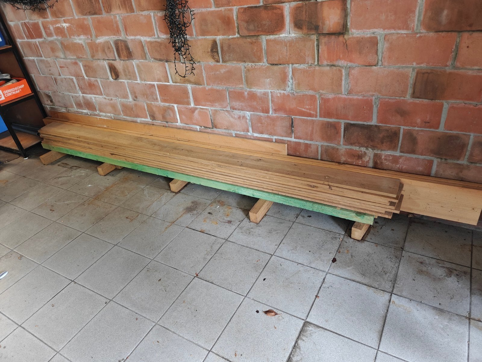 9 stuks Frans eiken, droge planken, Ophalen, Eiken