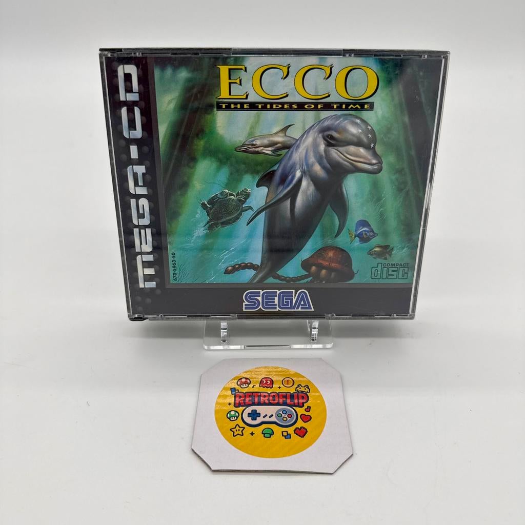 Ecco The Tides Of Time SEGA Mega CD Game - PAL Multi, Games en Spelcomputers, Avontuur en Actie, Gebruikt, 1 speler, Eén computer