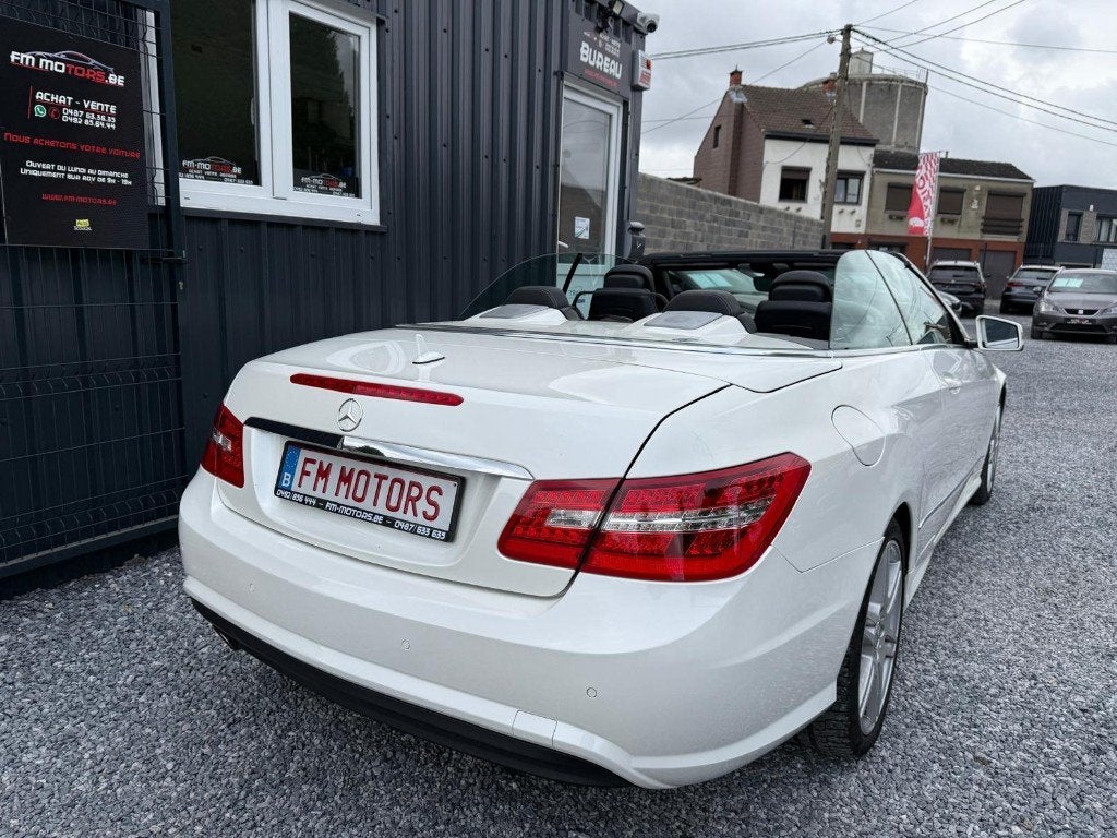 Mercedes-Benz E 200 CABRIOLET Avantgarde / Full Options, Cuir, Euro 5, Achat, 135 kW