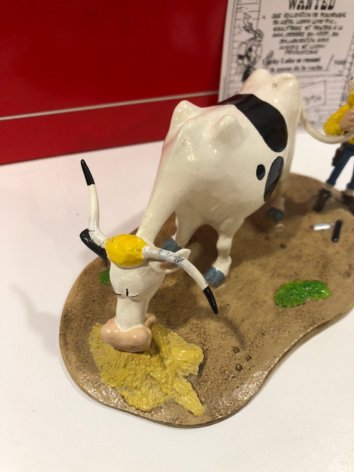 Lucky Luke scheert zich met de koeienstaart, pixi, Ophalen of Verzenden, Zo goed als nieuw