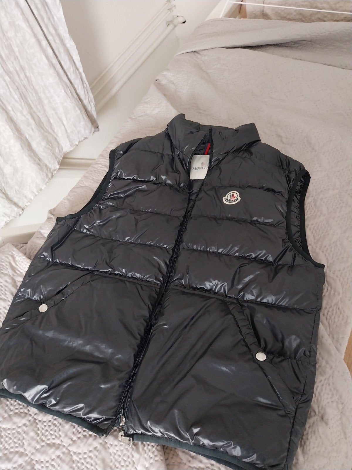 moncler bodywarmer maat 3/L, Kleding | Heren, Maat 52/54 (L), Moncler, Zwart, Ophalen of Verzenden