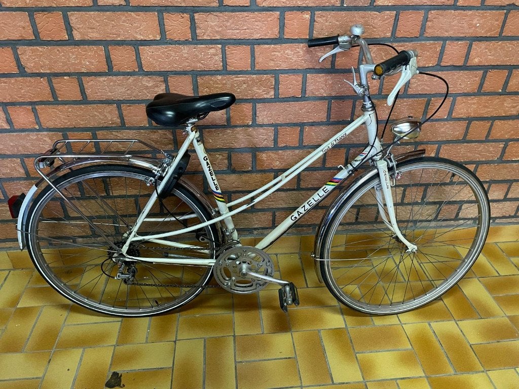 Mooie vintage fiets voor de liefhebber, Fietsen en Brommers, Fietsen | Mountainbikes en ATB, Ophalen, Gebruikt, Velgrem, Geen vering