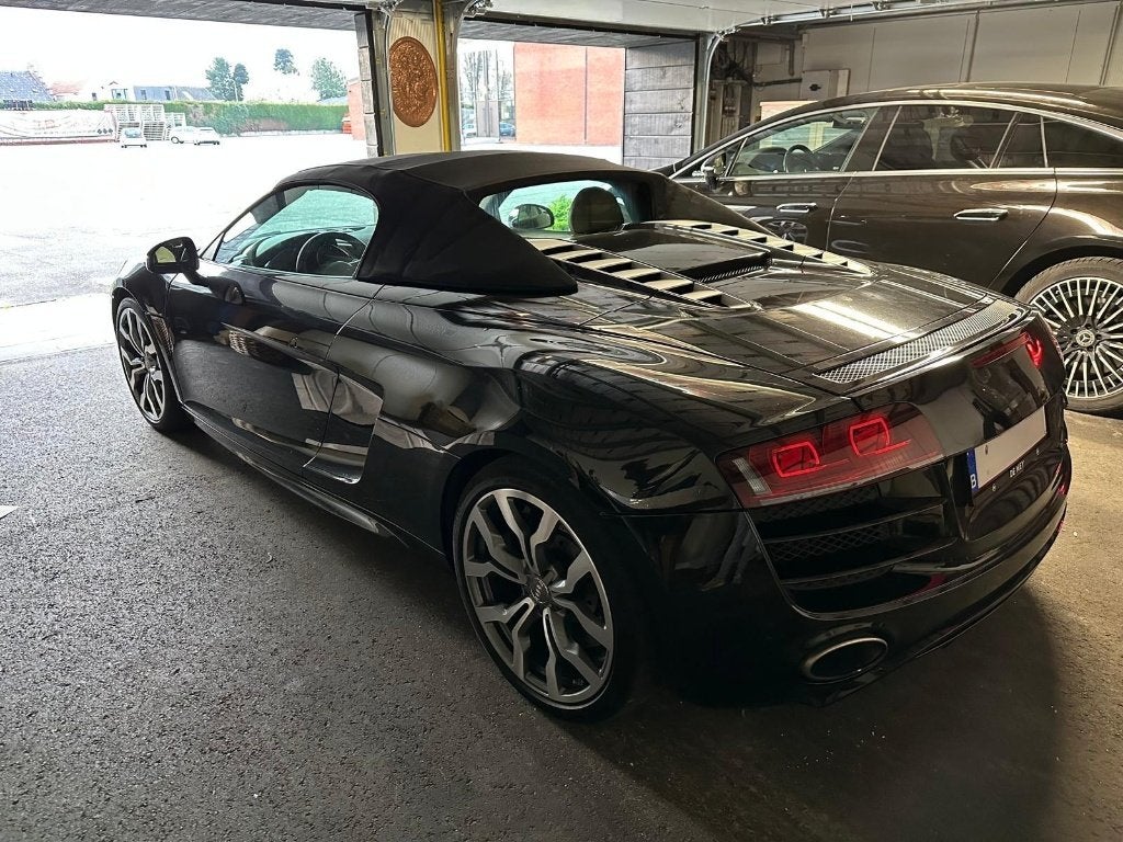 Audi R8 Spyder V10 5.2 FSI quattro | 525 ch | 82 779 km, Autos, Cuir, Achat, Beige, 2 portes