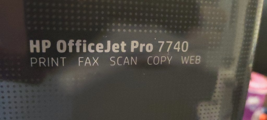 Hp printer officejet pro 7740, Computers en Software, Ophalen, All-in-one, Zo goed als nieuw, HP
