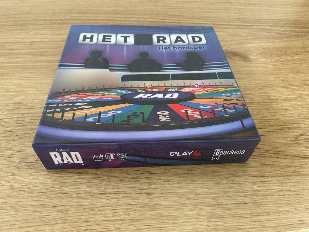 Het Rad, Het Bordspel, NIEUW!!, Drie of vier spelers, Ophalen of Verzenden, Nieuw, Pelckmans