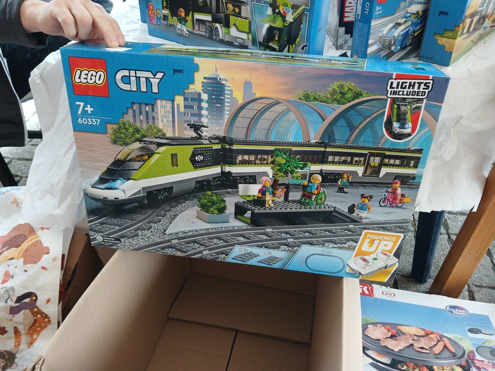 lego city trein, Kinderen en Baby's, City, Lego, Ophalen of Verzenden, Compleet