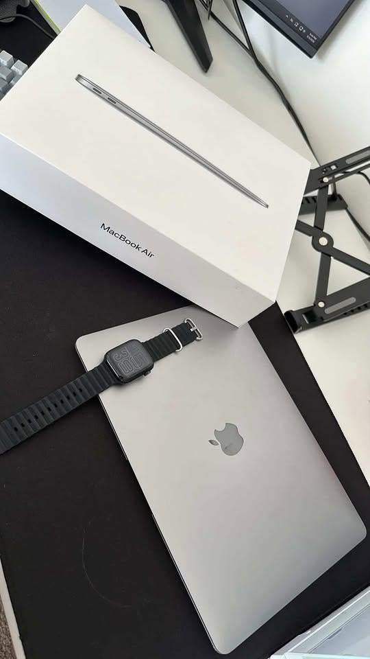 MacBook Air M1 13” – 8GB – 256GB – AZERTY, 256 GB, Comme neuf, Azerty, Inconnu