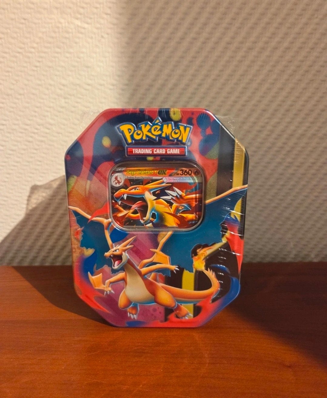 Mega Charizard Y tin, Ophalen of Verzenden