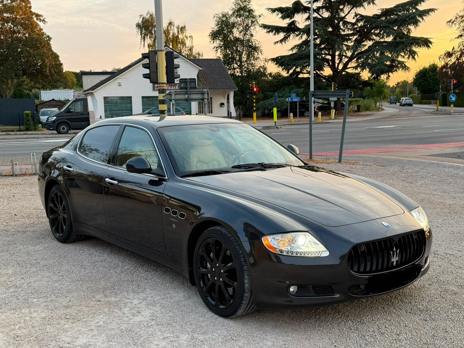 MASERATI QUATTROPORTE 4.7S FACELIFT NIEUWE STAAT, Autos, Maserati, Cuir, Achat, Beige, Entretenue par le concessionnaire