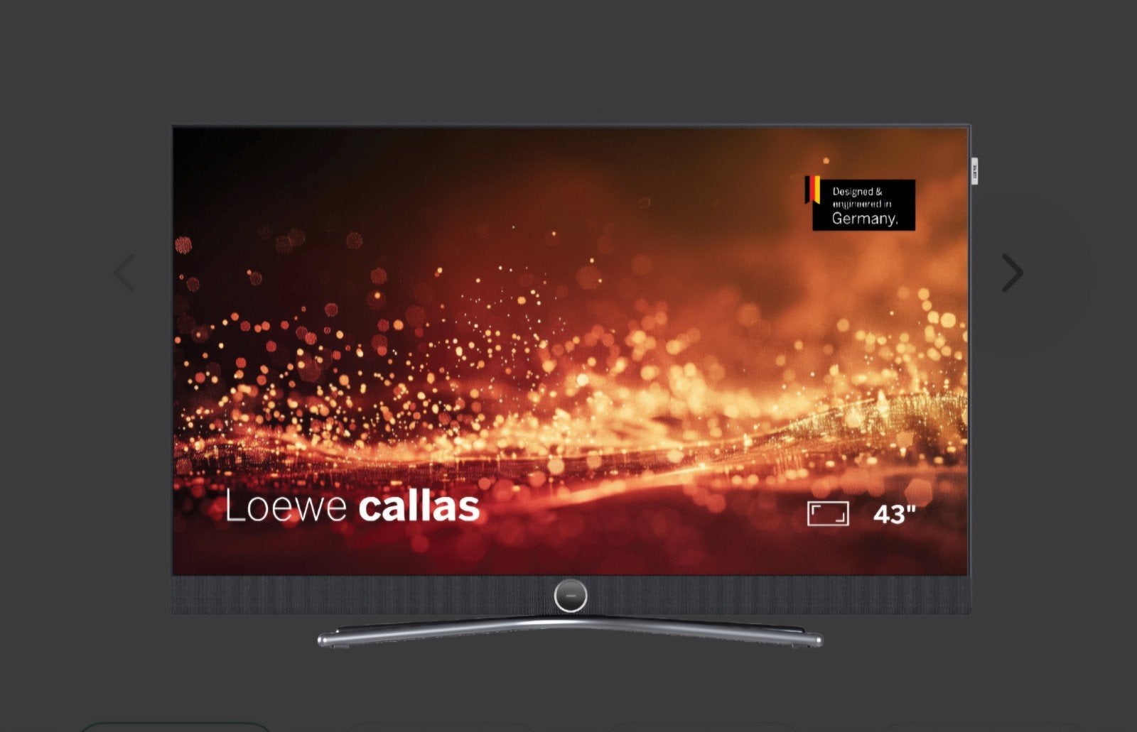 Loewe Callas 43 inch UHD Tv, Enlèvement