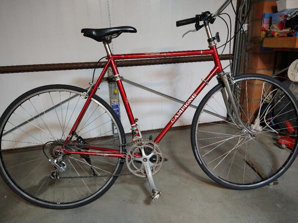 Retro - Vintage koersfiets Campione, Fietsen en Brommers, Minder dan 10 versnellingen, Gebruikt, Overige maten, 65 cm of meer
