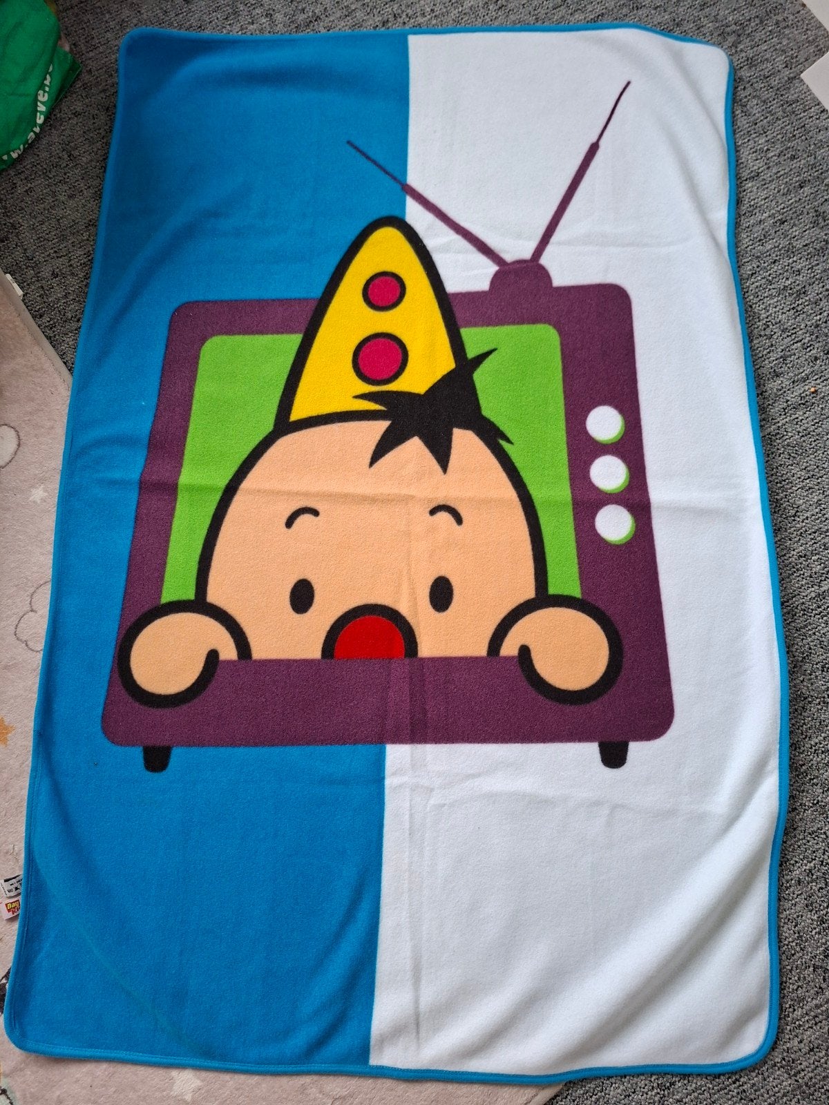 fleece deken Bumba, Kinderen en Baby's, Ophalen, Zo goed als nieuw, Kinderbed, Deken of Dekbed