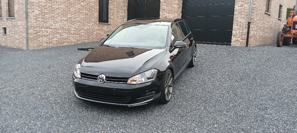 VW GOLF , 12 TSI, ALLSTAR, zwart, 2016, 5 deurs, Autos, 1197 cm³, 116 g/km, Achat, Euro 6