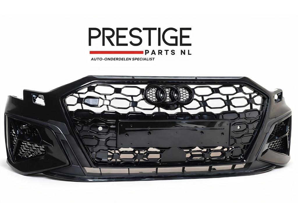 Voorbumper Audi A3 8Y S-Line S3 KLS 6xPDC ORGINEEL BUMPER, Gebruikt, -, Voor, Ophalen of Verzenden