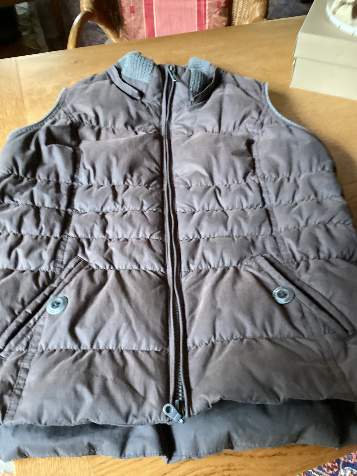 Bodywarmer, Enlèvement, Comme neuf, Taille 38/40 (M), Brun