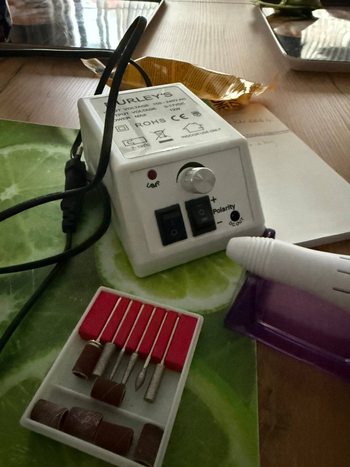 Manicure en pedicure set, Ophalen, Zo goed als nieuw