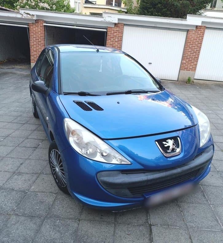 Peugeot 206+ 1.1 essence 105.000km, PRÊTE à immatriculer, Voorwielaandrijving, Stof, Zwart, Blauw