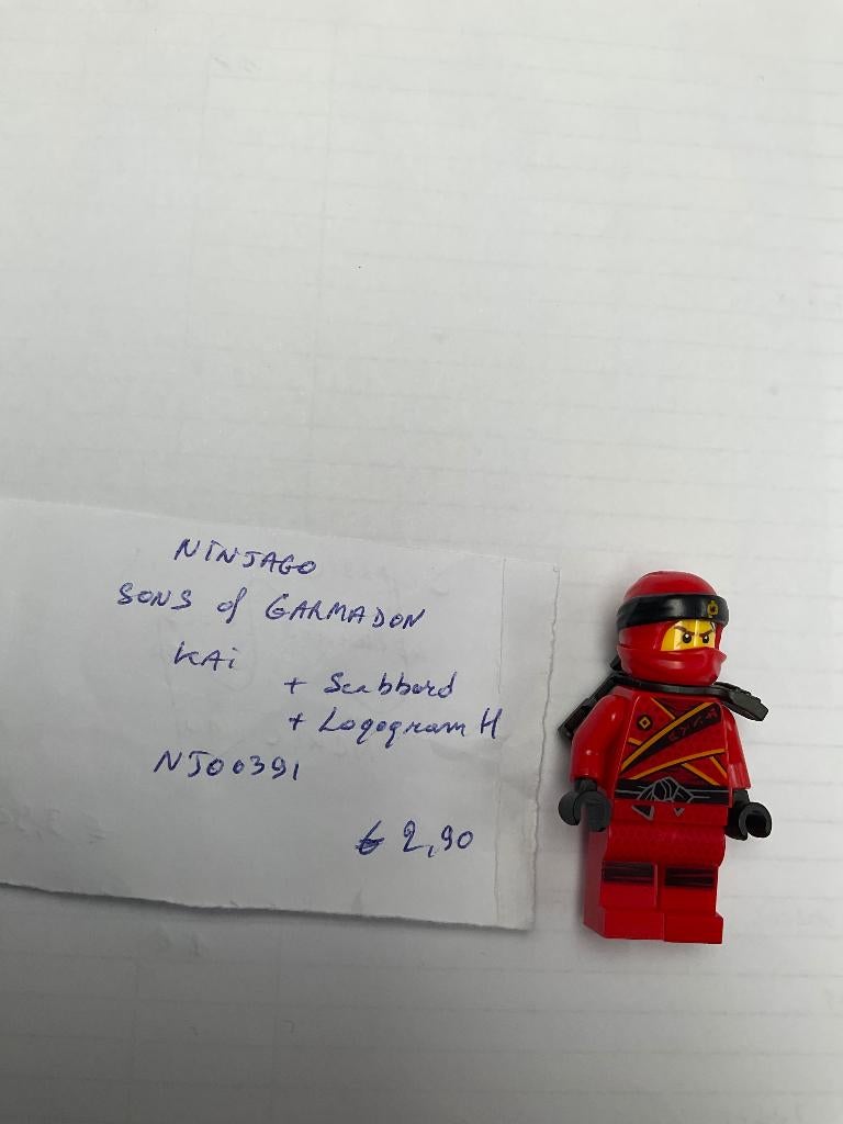 Figurine Lego Ninjago njo0391 Kai, Enlèvement ou Envoi, Lego, Comme neuf, Minifigurine