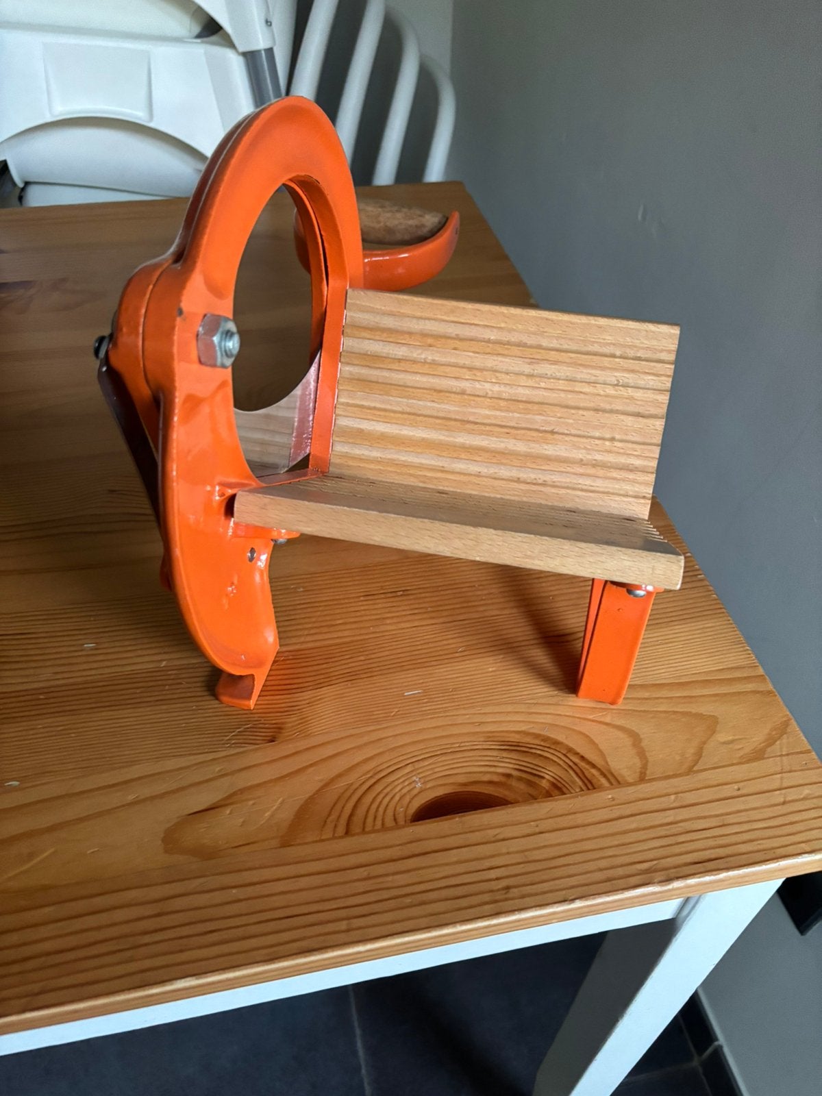 Raadvad broodsnijmachine, Ophalen of Verzenden, Zo goed als nieuw