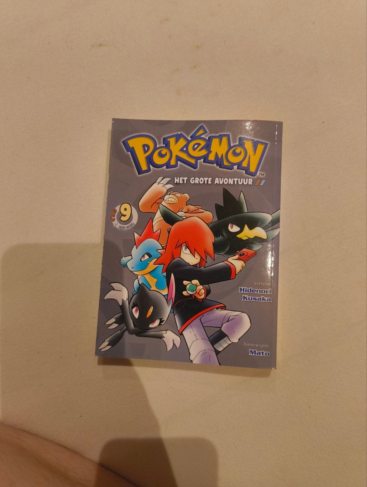 Bande dessinée Pokemon numéro 9, Enlèvement, Comme neuf, Carte(s) à jouer