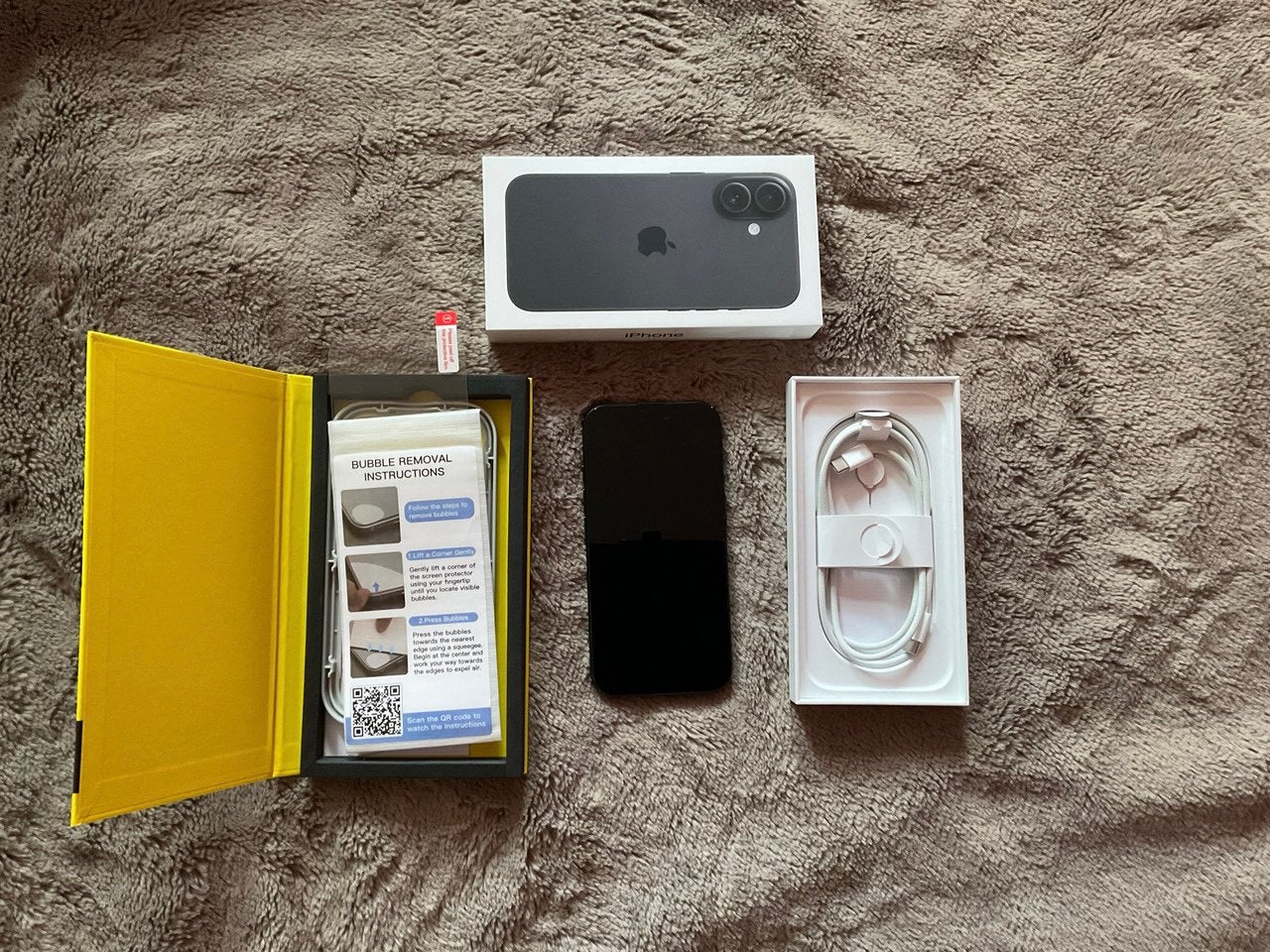 Iphone 16 128 Go noir, Télécoms, 128 GB, Enlèvement ou Envoi, IPhone 16, Comme neuf