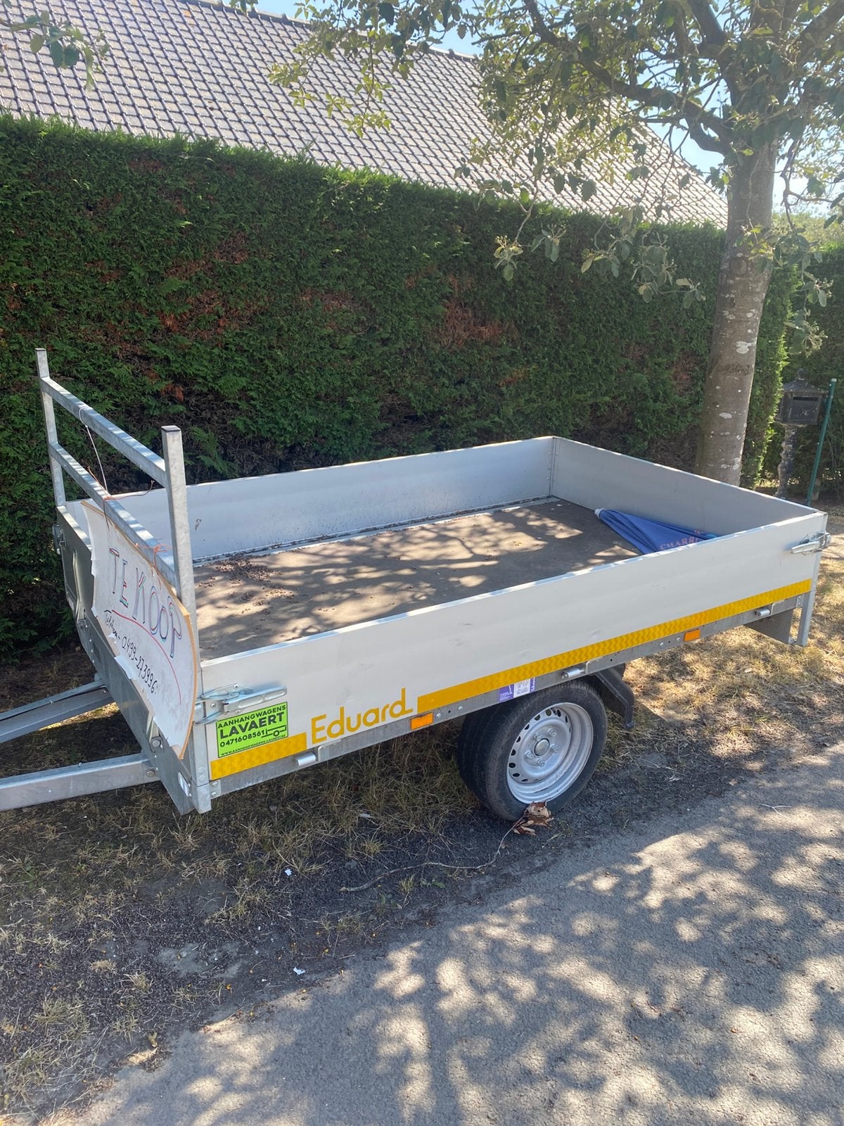 Aanhangwagen, Auto diversen, Aanhangers en Bagagewagens, Ophalen, Zo goed als nieuw