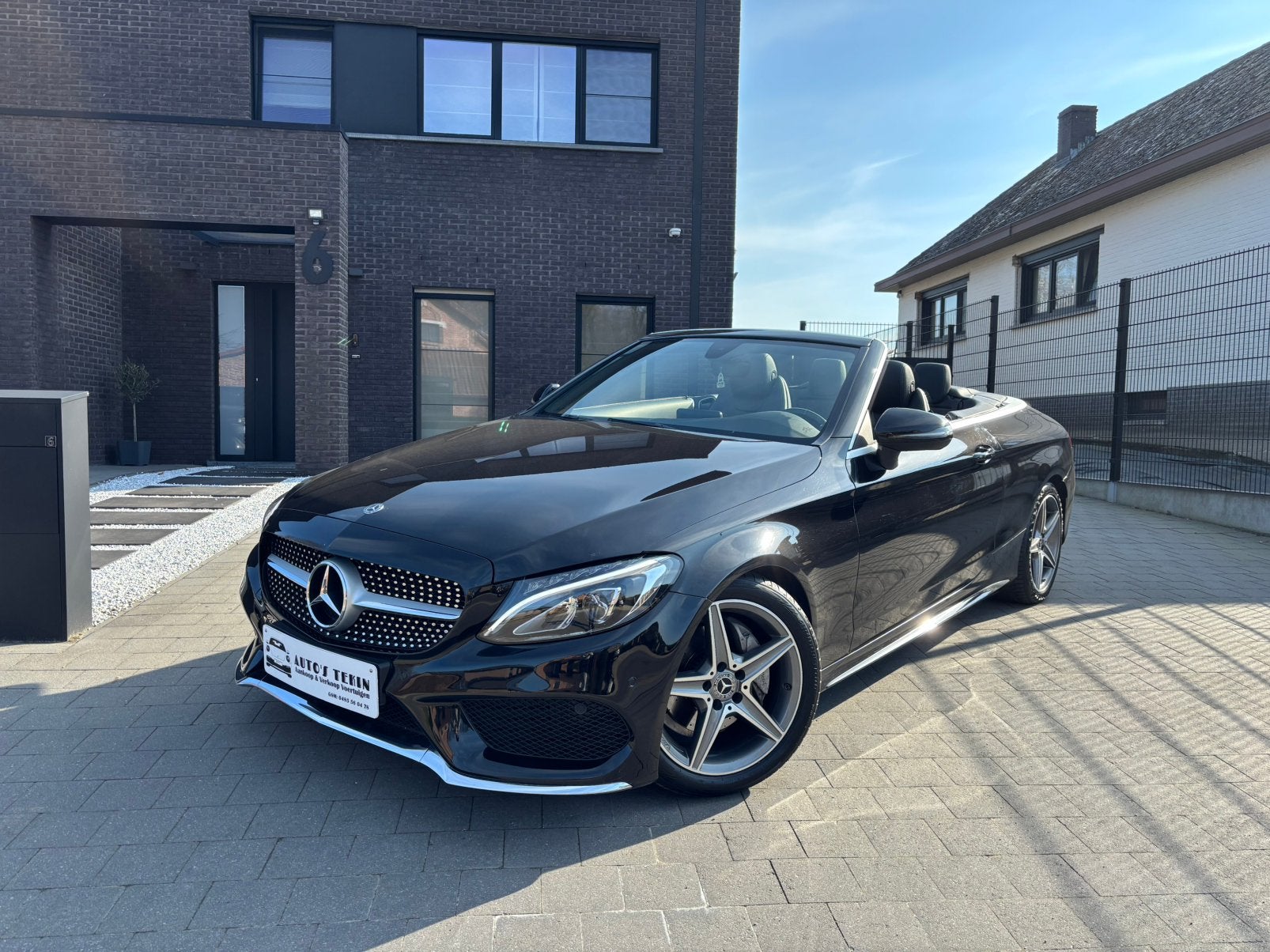 Mercedes C200 AMG Cabriolet Essence | Navi | LED - Garantie, Autos, https://public.car-pass.be/vhr/a965d575-56d4-4fc3-905f-3f2a69593769