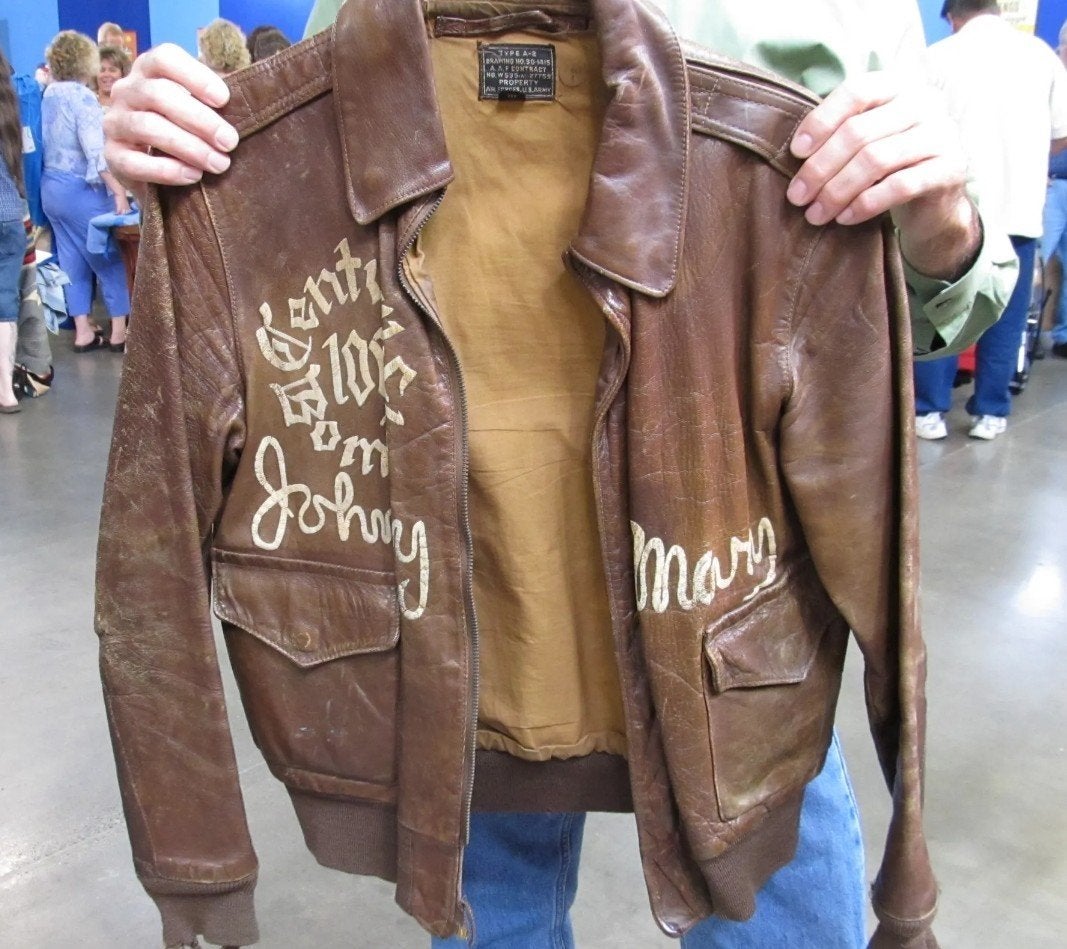 A2 jacket us ww2, Verzamelen, Ophalen of Verzenden